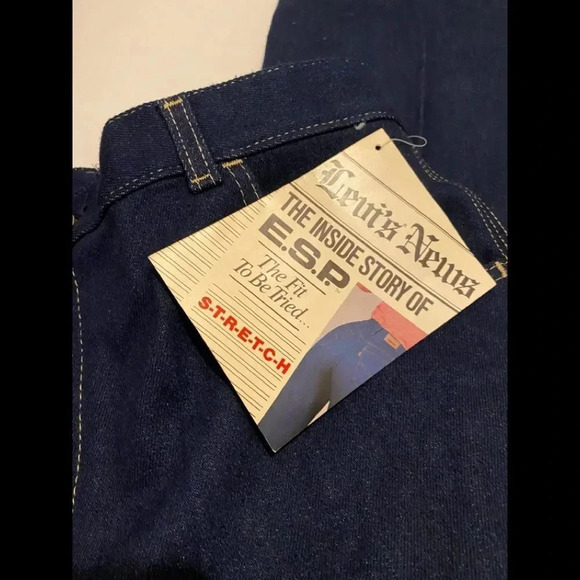 NWT Vtg Deadstock Levi’s E.S.P. Jeans Sz 20 - Picture 3 of 13